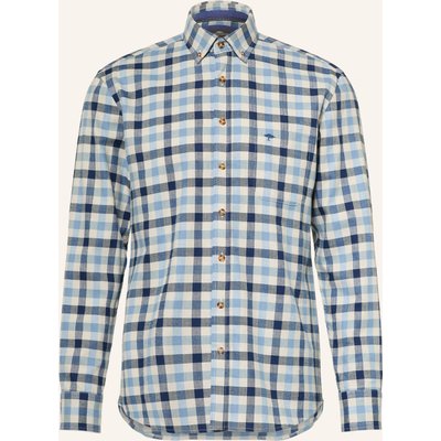 Fynch-Hatton Hemd Regular Fit blau