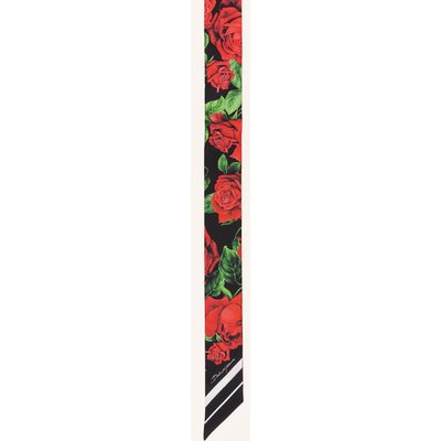 Dolce & Gabbana Seidenschal rot