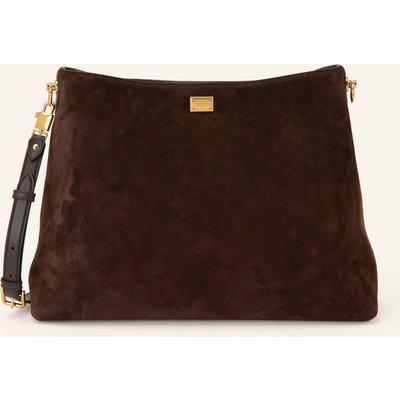 Dolce & Gabbana Schultertasche Vittoria braun