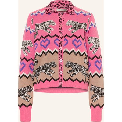 Milano Italy Strickjacke pink