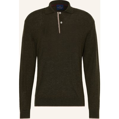 Paul & Shark Strick-Poloshirt gruen