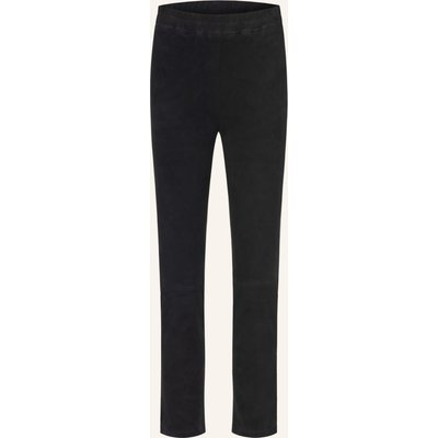 Arma 7/8-Hose Provence Aus Leder blau