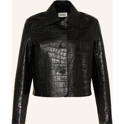 Arma Lederjacke Emy schwarz