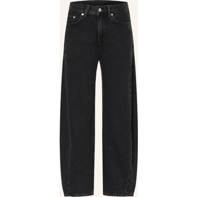 Arket Barrel Jeans schwarz