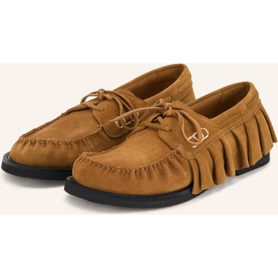 Jw Anderson Bootsschuhe Mit Rüschen braun