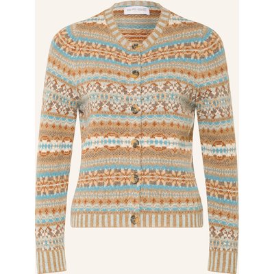 Eribé Strickjacke Kinoross braun