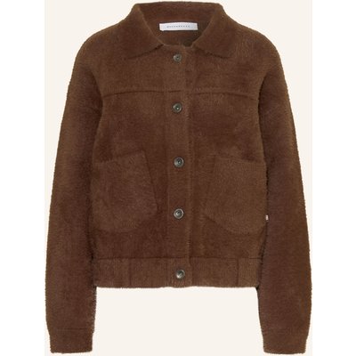 Rino & Pelle Strickjacke Bubbly braun