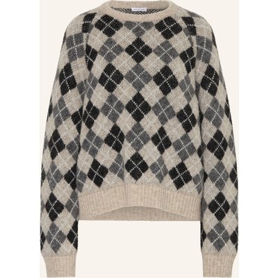Mrs & Hugs Pullover Mit Alpaka beige