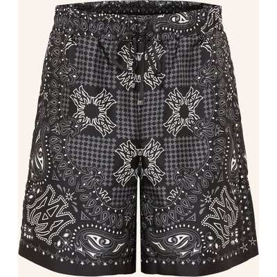 Amiri Seidenshorts schwarz