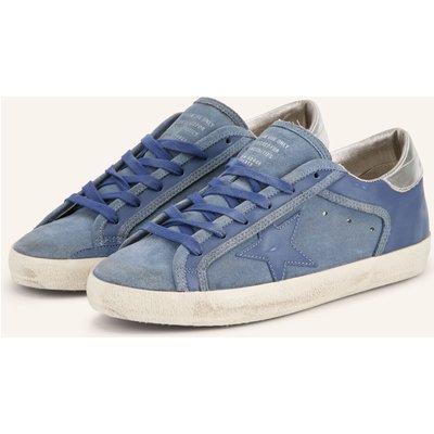 Golden Goose Sneaker Super-Star blau