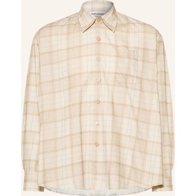 Our Legacy Flanellhemd Comfort Fit beige