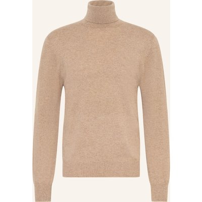 Agnona Rollkragenpullover Aus Cashmere beige