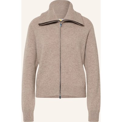 From Future Strickjacke Aus Cashmere beige