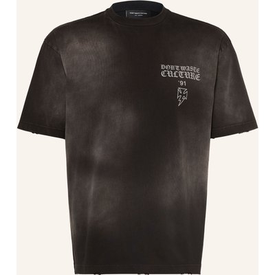 Don't Waste Culture T-Shirt Thunder schwarz