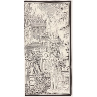 Inoui Editions Seidentuch Piranesi schwarz