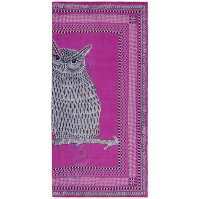 Inoui Editions Tuch Chouette lila