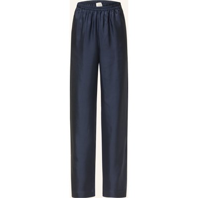 Loulou De Saison Seidenhose Alera blau