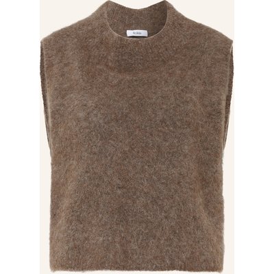 Stylein Stricktop Nellie Mit Mohair braun