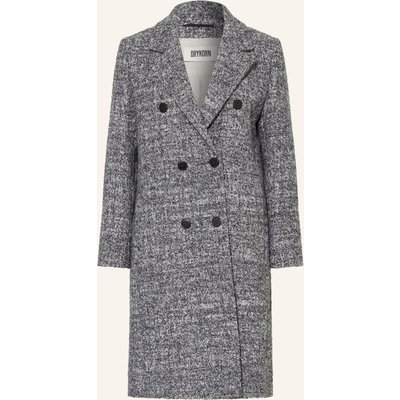 Drykorn Bouclé-Mantel Walcot grau