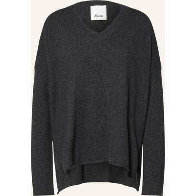 Allude Cashmere-Pullover grau