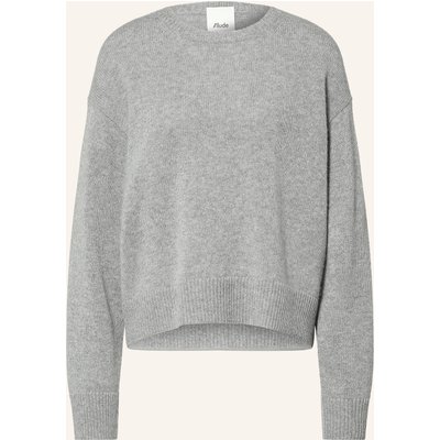 Allude Cashmere-Pullover grau