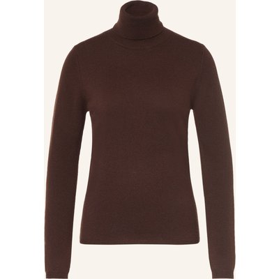 Allude Rollkragenpullover Aus Cashmere braun