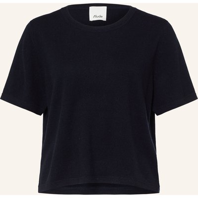 Allude Strickshirt Mit Cashmere blau