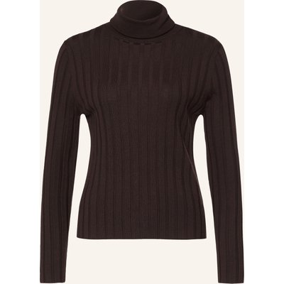 Allude Rollkragenpullover braun