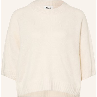 Allude Pullover Mit Cashmere weiss