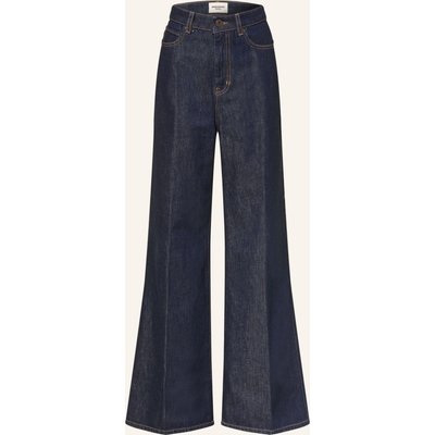 Weekend Max Mara Wide Leg Jeans Sport blau