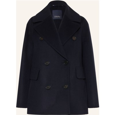 S Max Mara Cabanjacke Camilla blau