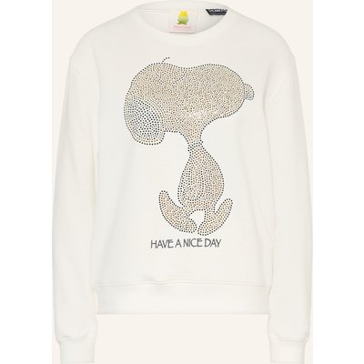 Princess Goes Hollywood Sweatshirt Mit Schmucksteinen weiss
