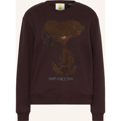Princess Goes Hollywood Sweatshirt Mit Schmucksteinen braun