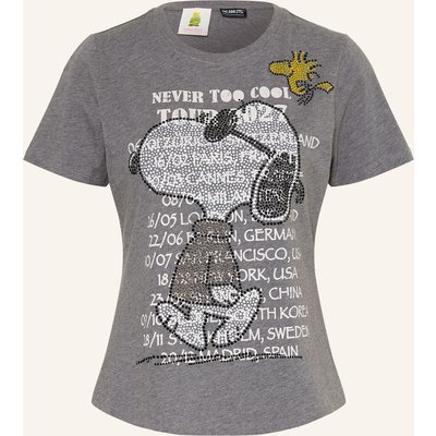 Princess Goes Hollywood T-Shirt Mit Schmucksteinen grau