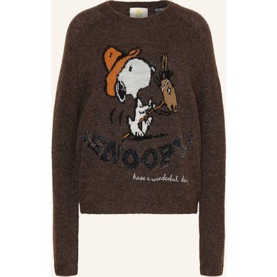 Princess Goes Hollywood Pullover Mit Schmucksteinen braun