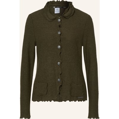 Hammerschmid Strickjacke Bademn gruen