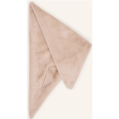 Herno Dreieckstuch Aus Kunstfell beige