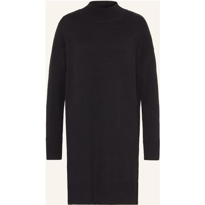 Comma Strickkleid schwarz