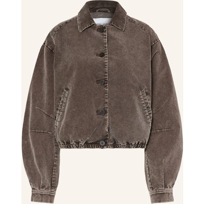 Samsøe Samsøe Overjacket Sakella Aus Cord braun