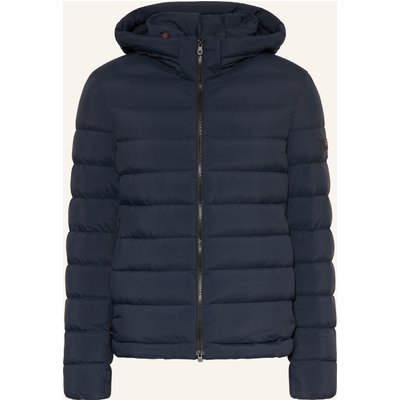 Peuterey Daunenjacke Boggs Mit Abnehmbarer Kapuze blau