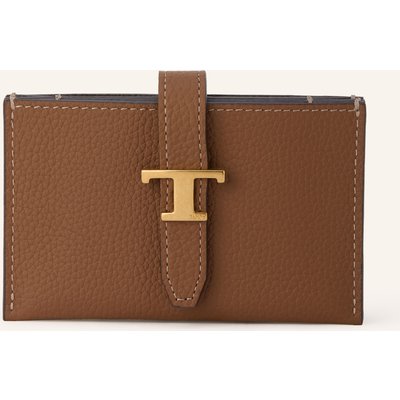 Tod's Geldbörse T Timeless braun