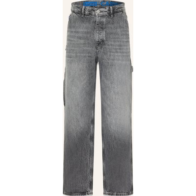 Hugo Jeans Carpenter Baggy Fit grau
