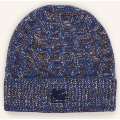 Etro Cashmere-Mütze blau