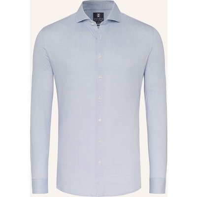 Desoto Jerseyhemd Slim Fit blau