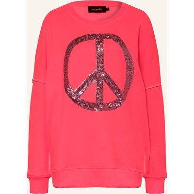 Miss Goodlife Oversized-Sweatshirt Mit Pailletten pink