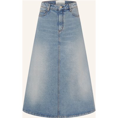 Ami Paris Jeansrock blau