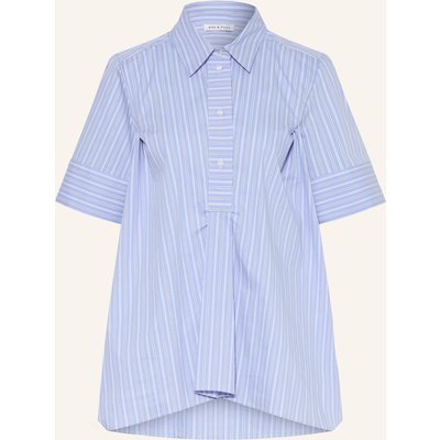 Mrs & Hugs Blusenshirt blau