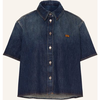 Loewe Jeansbluse blau
