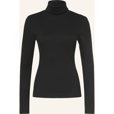 Zaída Rollkragenshirt schwarz
