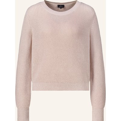 Monari Pullover Mit Glitzergarn rosa